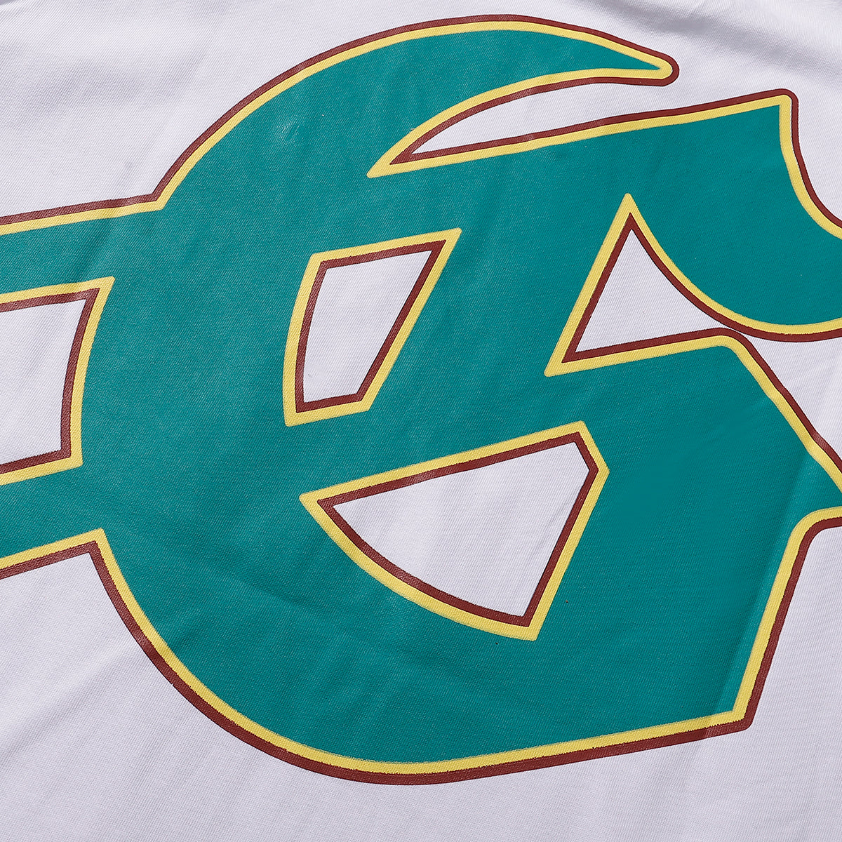 Godspeed T-shirts Speedboat Shark Print Cotton Crew Neck Short Sleeve Men and Women